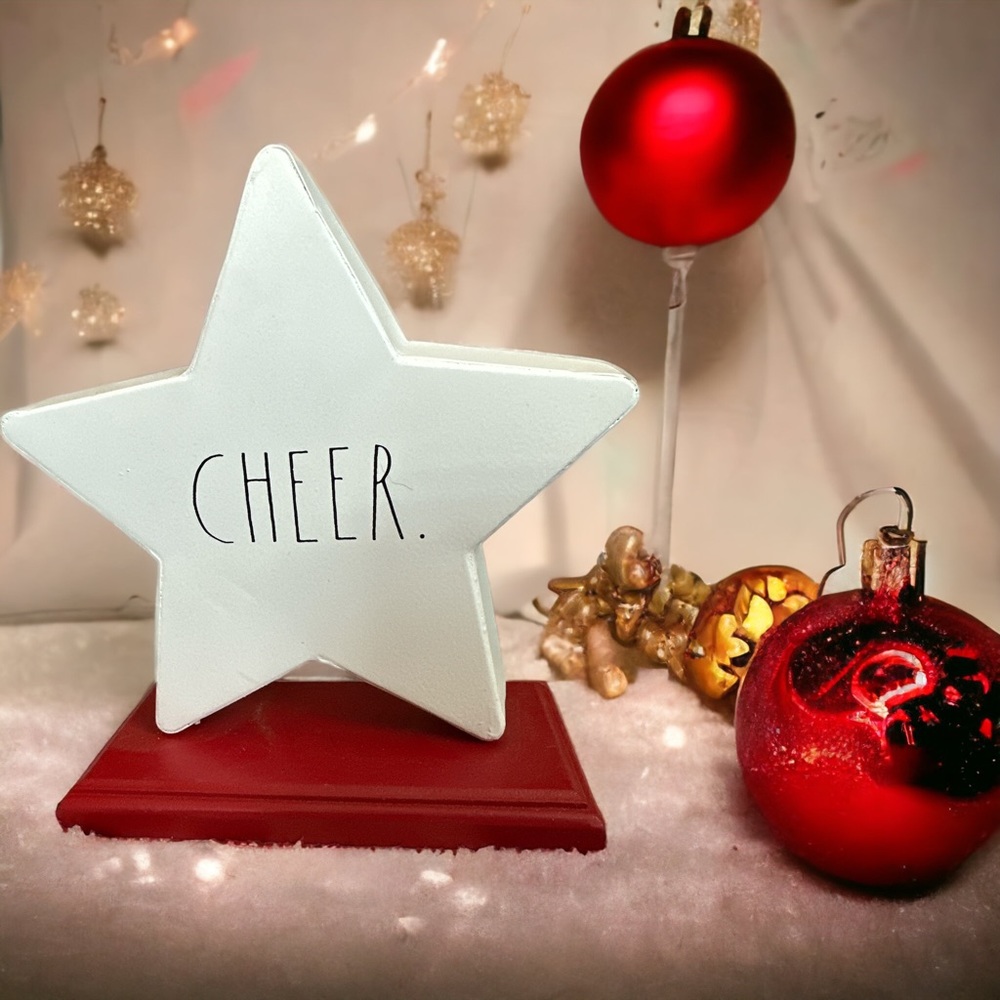 Rae Dunn “Cheer star “ accent or decoration piece